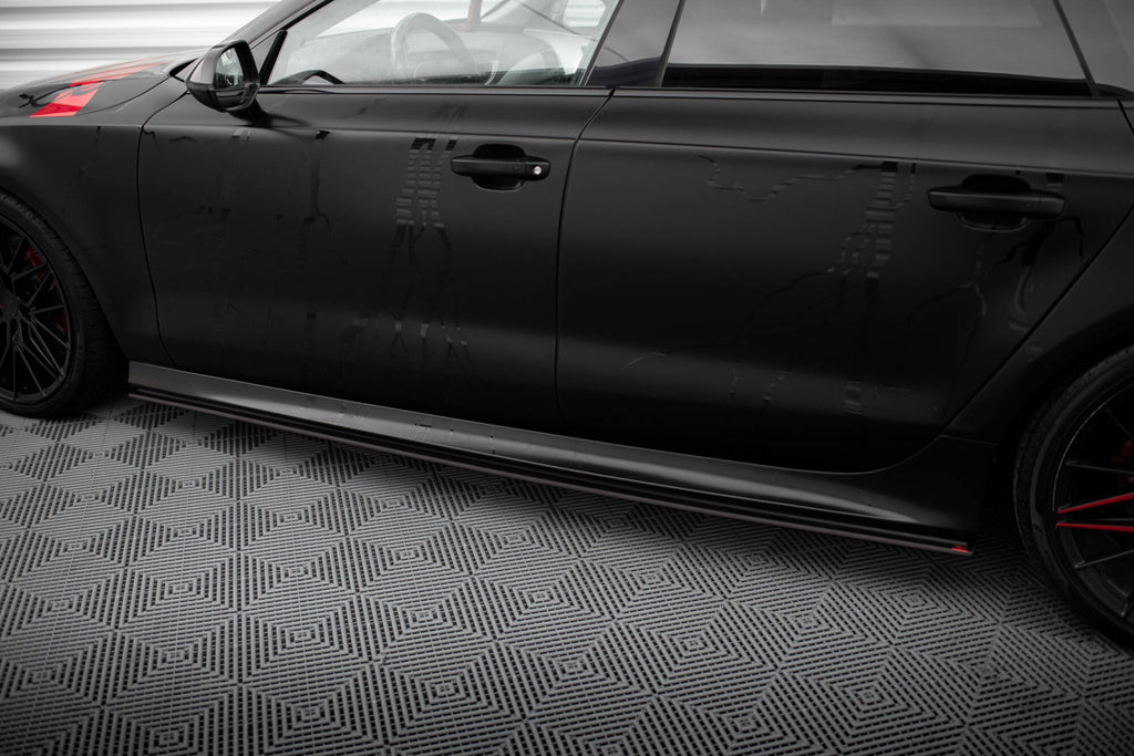 Street Pro -sivuhelmat diffuusorit Audi A7 RS7 -look C7:lle