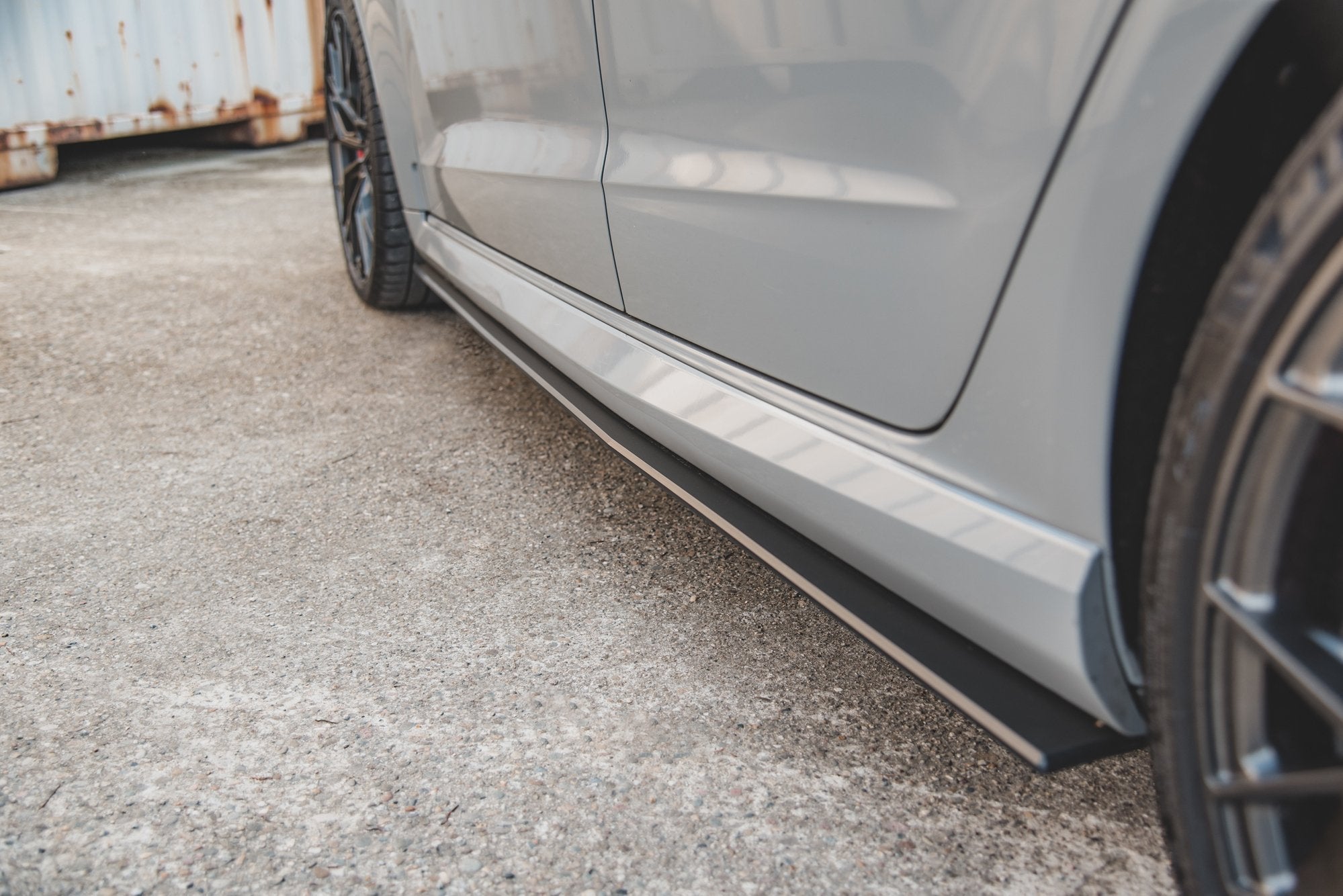 Street pro side skirts diffusers audi rs3 8v sportback