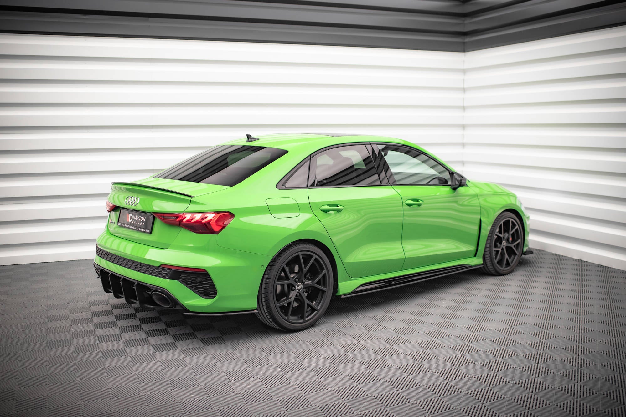 Street Pro sideskørter diffusorer Audi RS3 sedan 8y