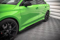 Street pro side skirts diffusers audi rs3 sedan 8y