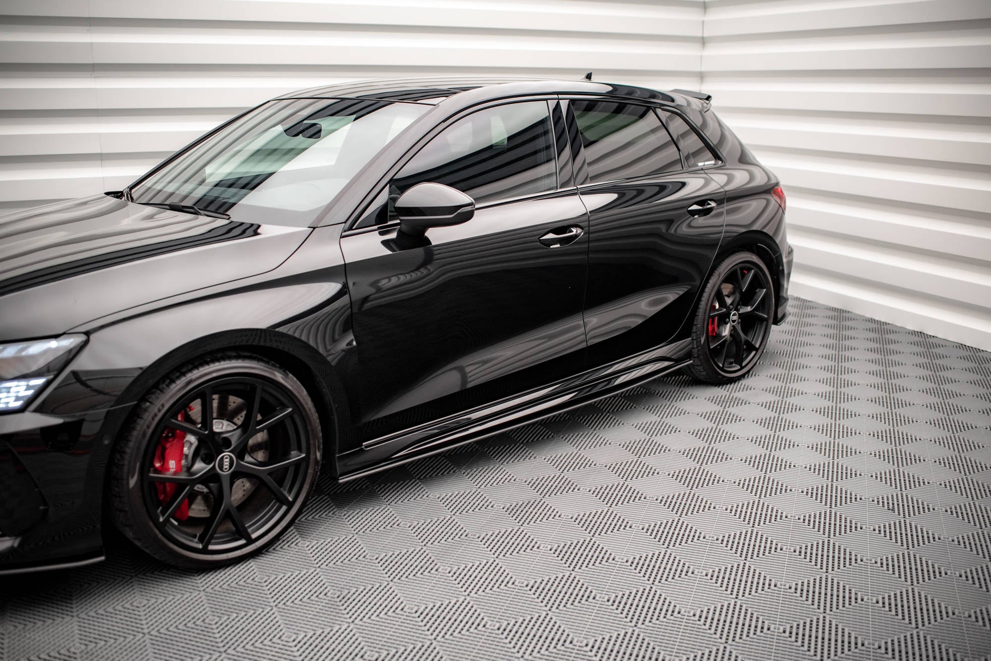 Street Pro Side nederdele diffusorer Audi RS3 Sportback 8y