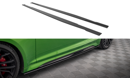 Street pro side skirts diffusers audi rs5 coupe f5 facelift
