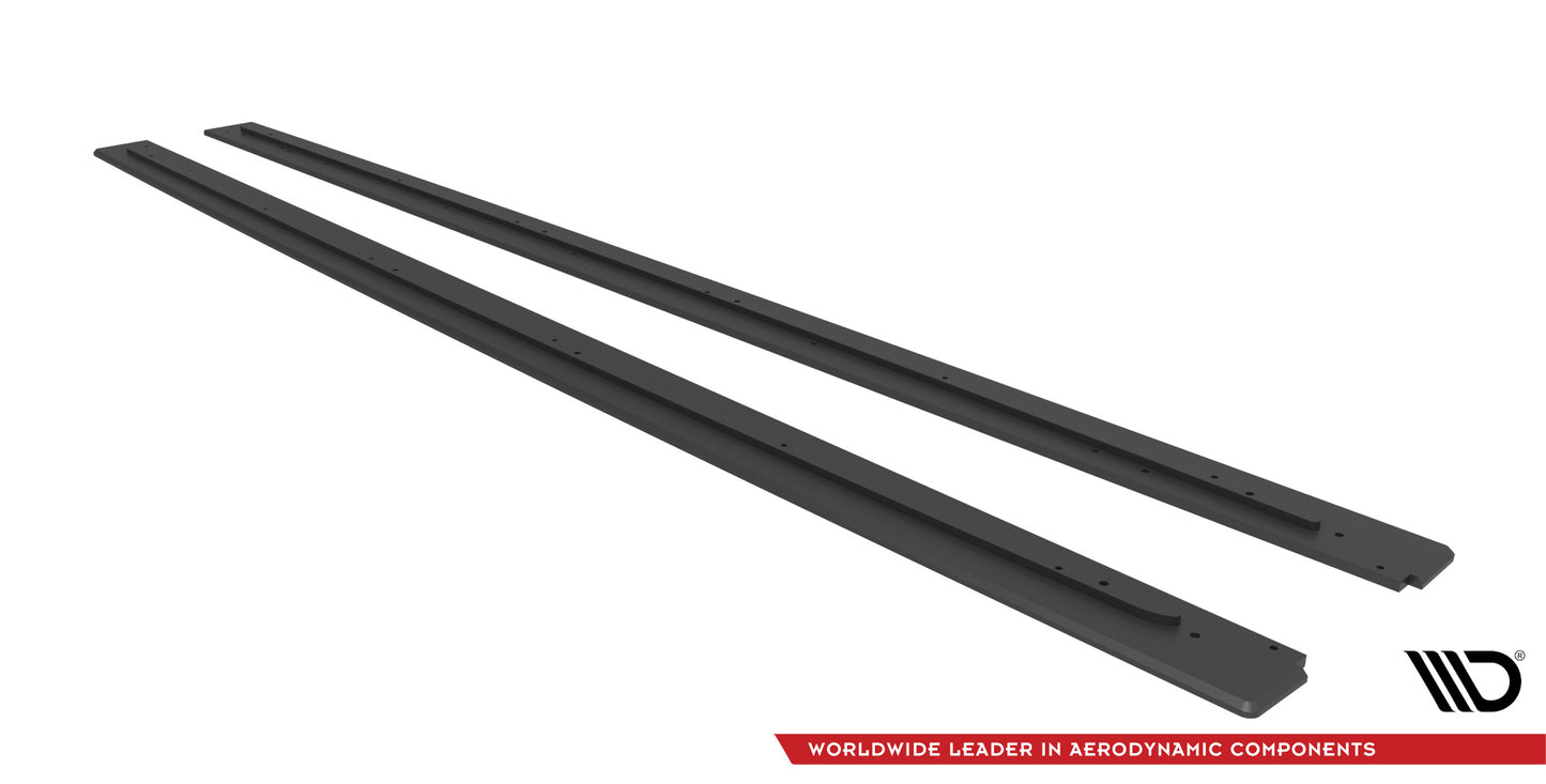 Street pro side skirts diffusers audi rs6 avant c6