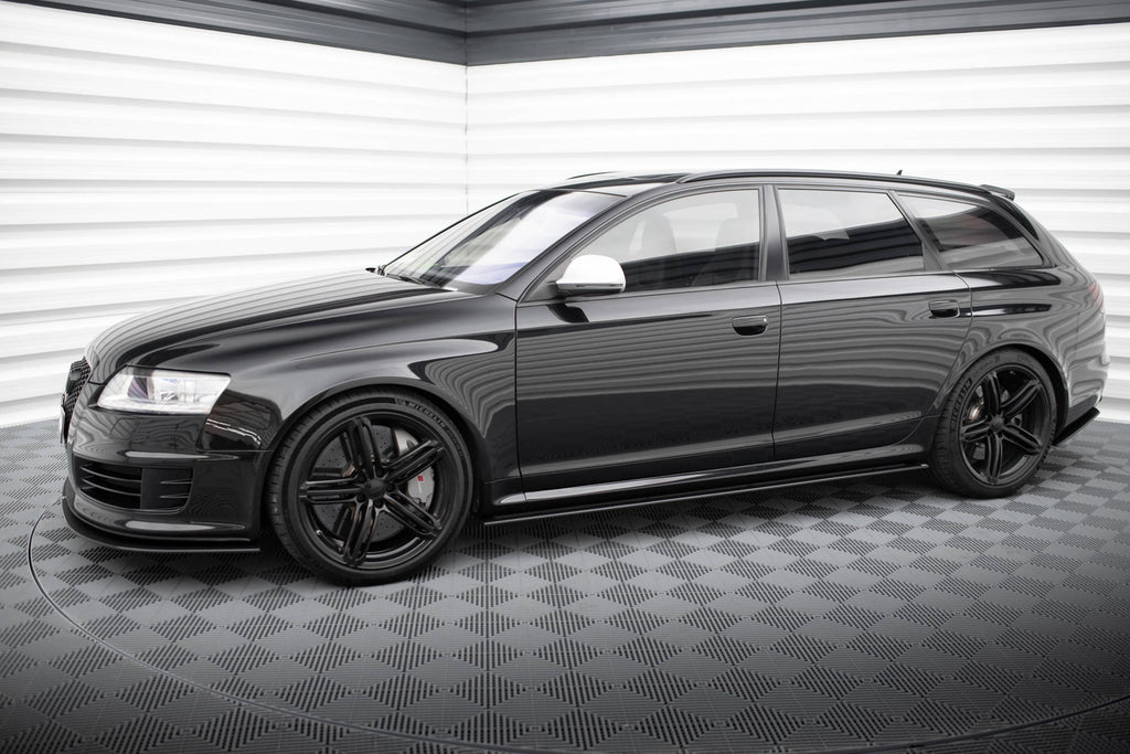 Street pro side skirts diffusers audi rs6 avant c6