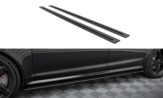 Street pro side skirts diffusers audi rs6 avant c6