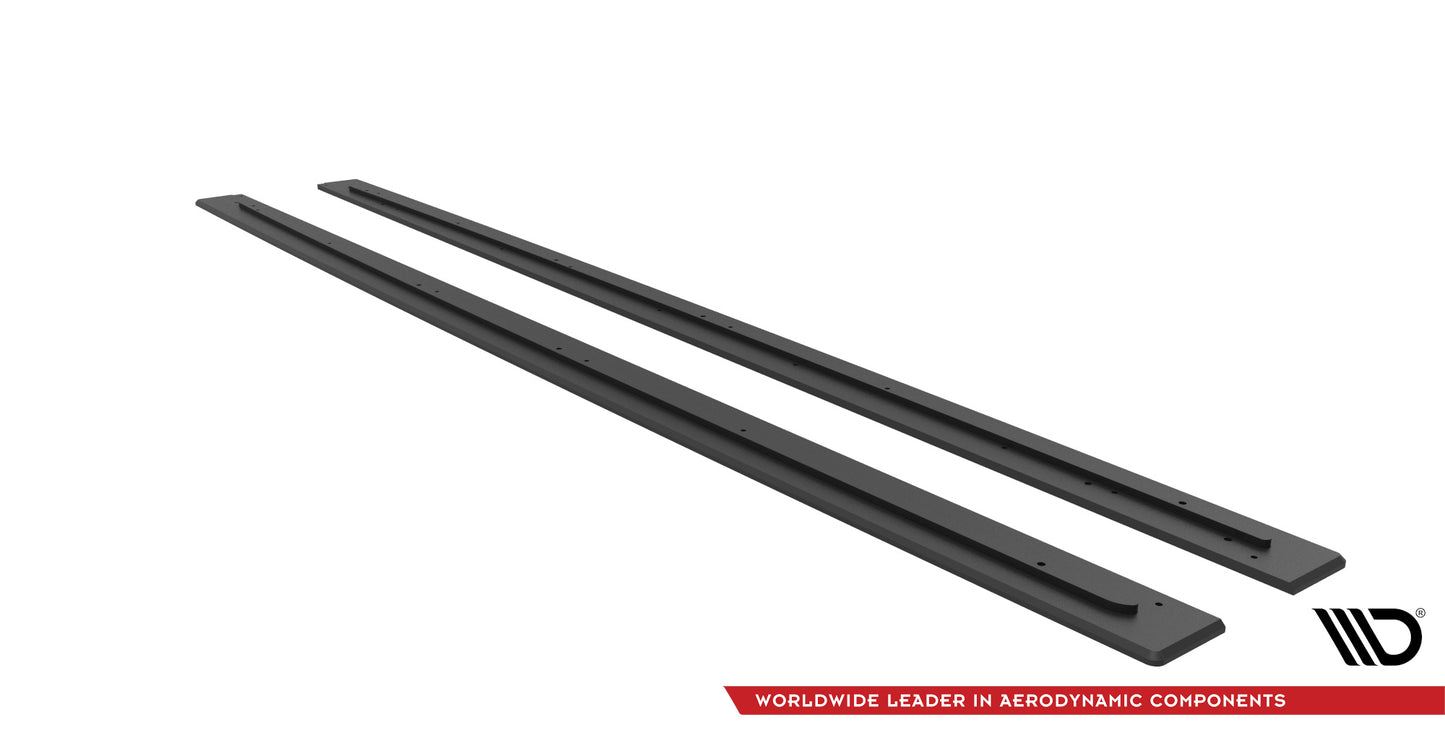Street pro side skirts diffusers audi rs6 avant c6
