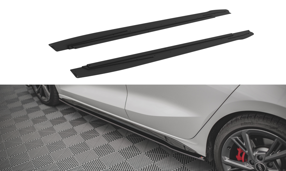 Street Pro Side nederdele diffusorer Audi S3 / A3 S-linje 8y / 8y ansigtsløftning