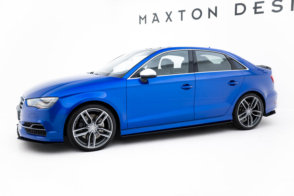Street Pro sideskørter diffusorer Audi S3 / A3 S-Line Sedan 8V