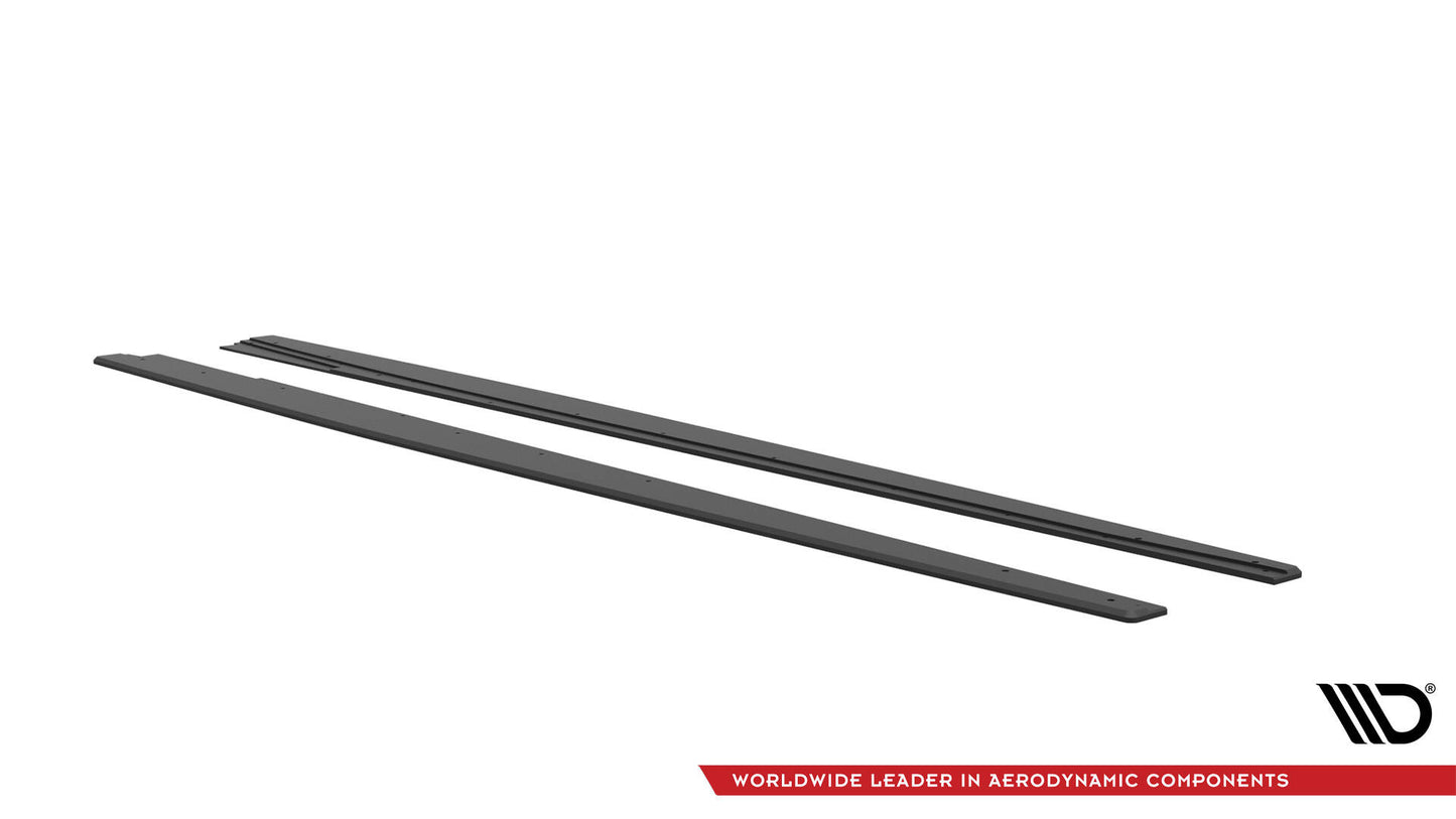 Street pro side skirts diffusers audi s3 / a3 s-line sedan 8v