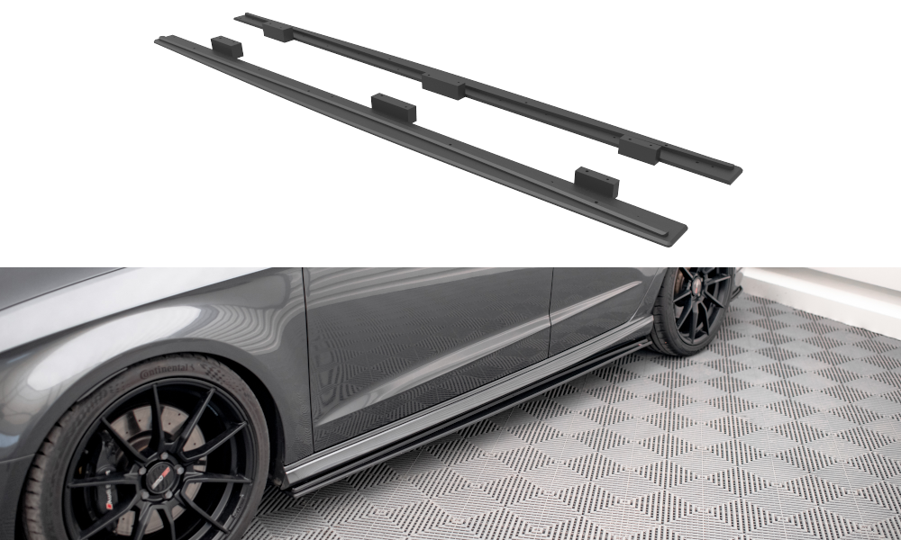 Street Pro Side nederdele diffusorer Audi S3 / A3 S-Line Sportback 8v Facelift
