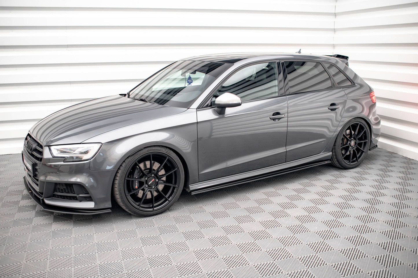 Street Pro Side nederdele diffusorer Audi S3 / A3 S-Line Sportback 8v Facelift