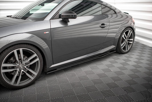 Street pro side skirts diffusers audi tt s / s-line 8s