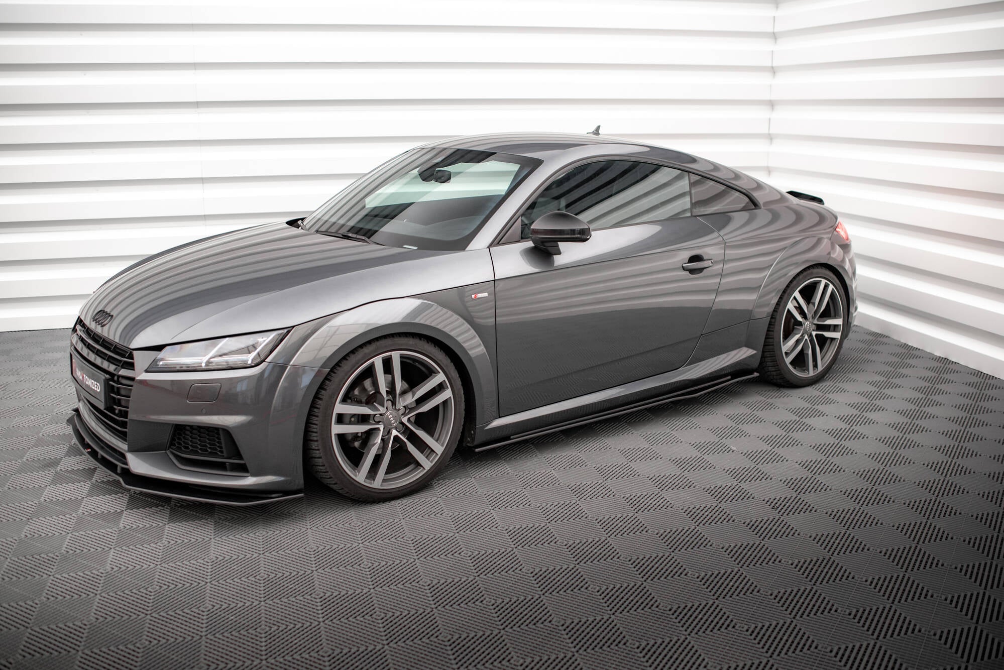 Street pro side skirts diffusers audi tt s / s-line 8s