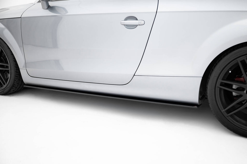 Street pro side skirts diffusers audi tt s / tt s-line 8j facelift