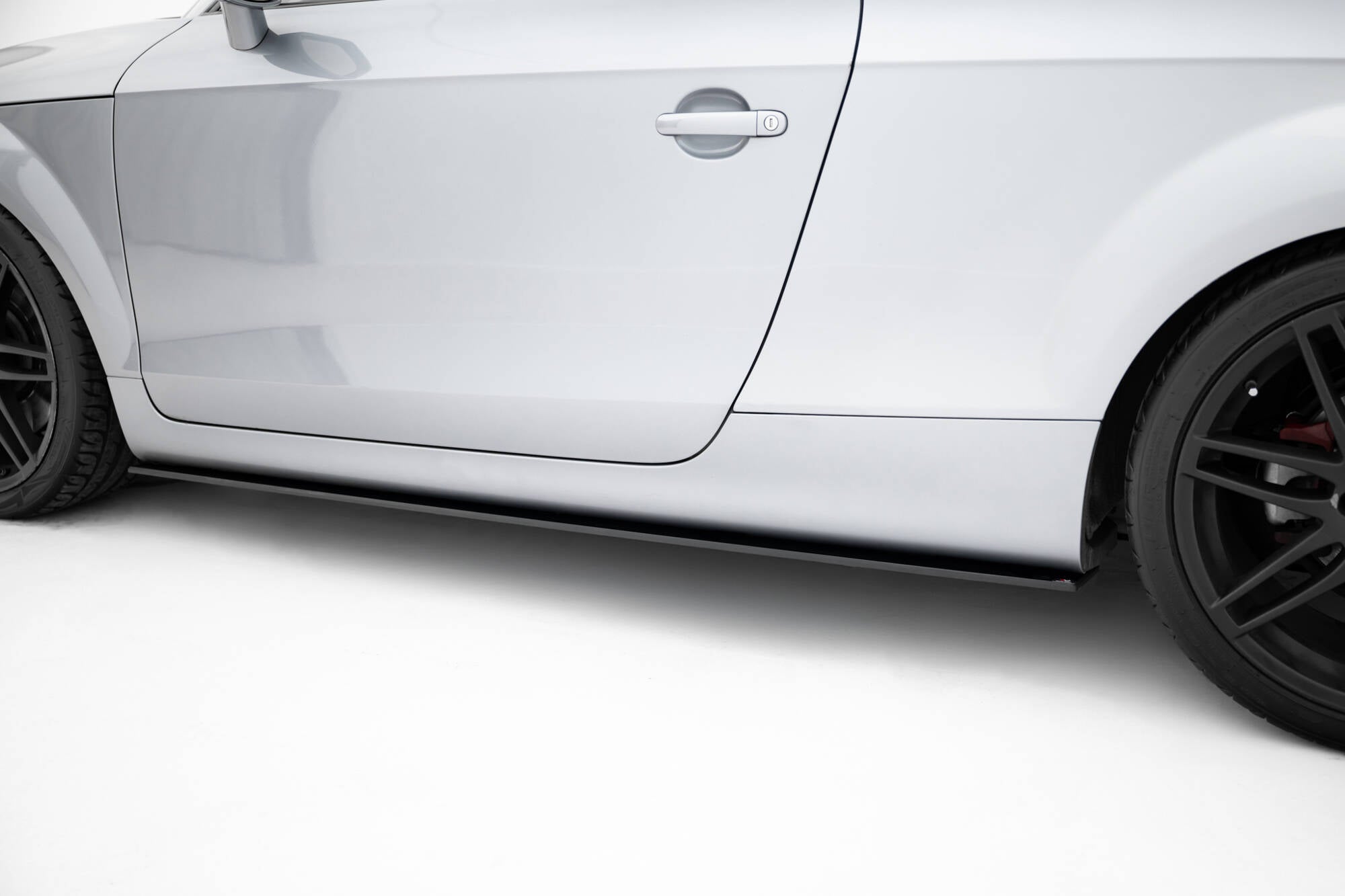 Street pro side skirts diffusers audi tt s / tt s-line 8j facelift