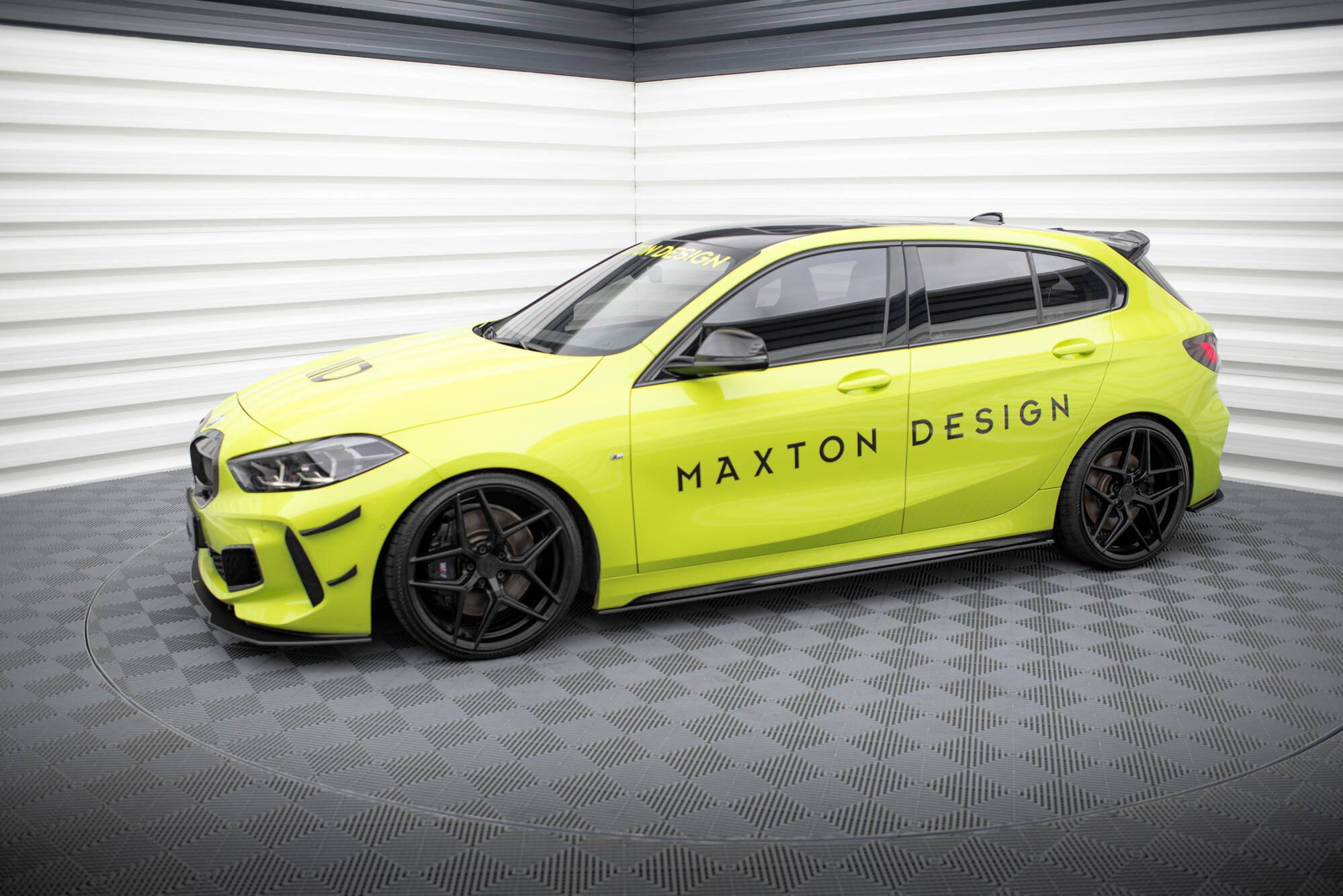 Street pro side skirts diffusers bmw 1 f40 m-pack / m135i