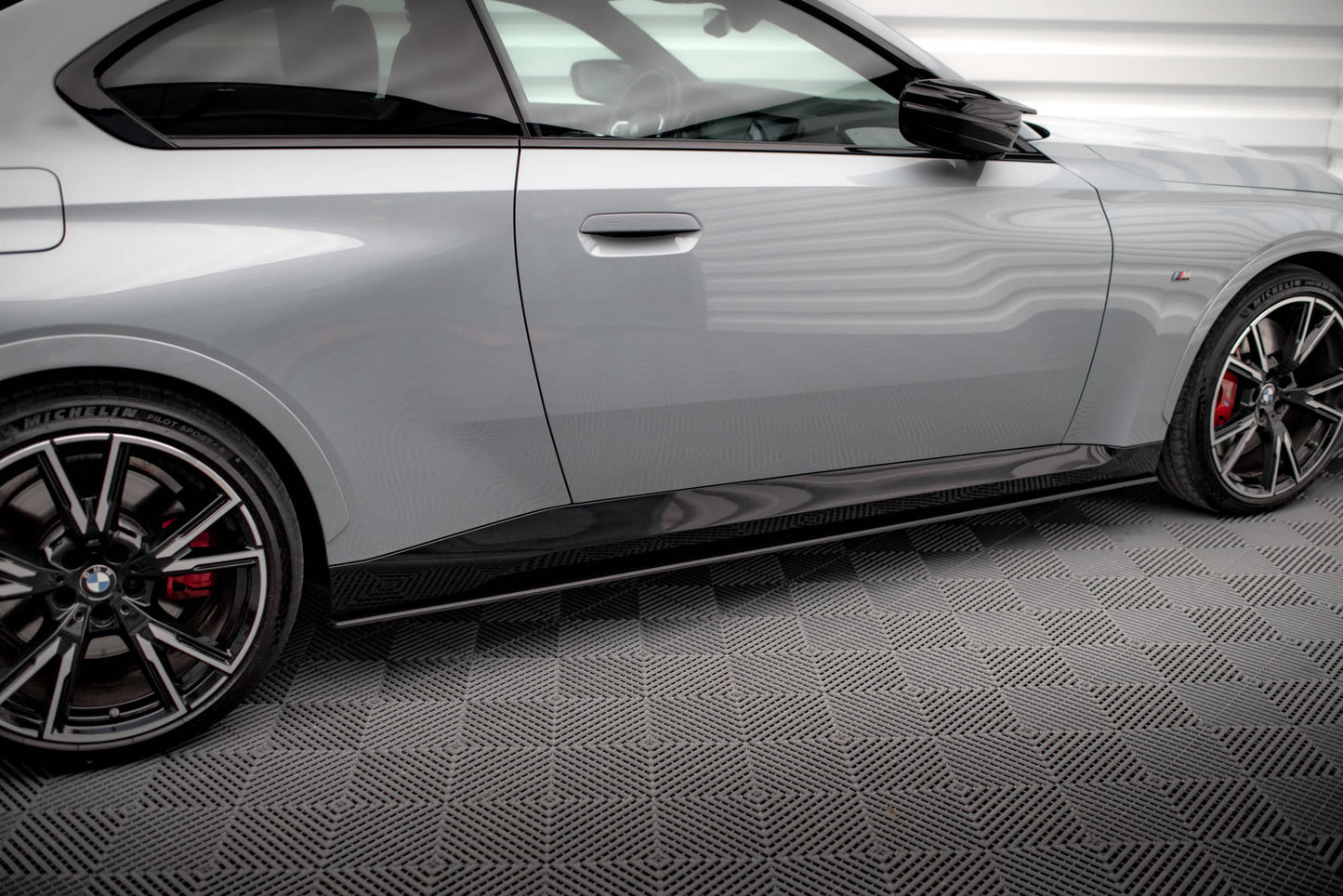 Street pro side skirts diffusers bmw 2 coupe m-pack / m240i g42