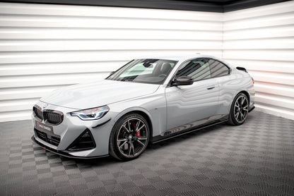 Street pro side skirts diffusers bmw 2 coupe m-pack / m240i g42