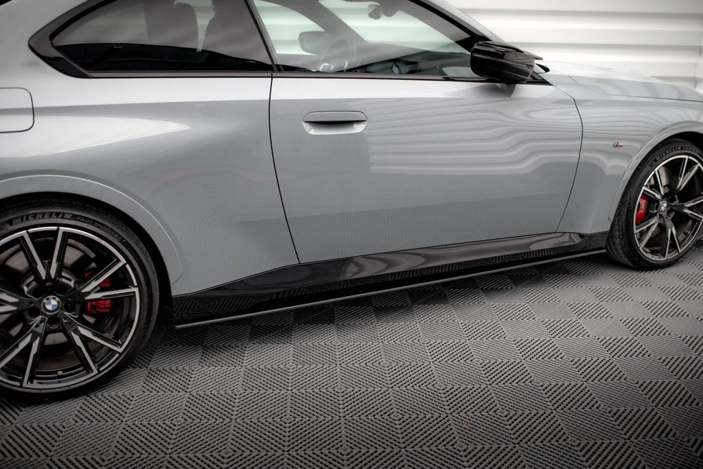 Street pro side skirts diffusers bmw 2 coupe m-pack / m240i g42