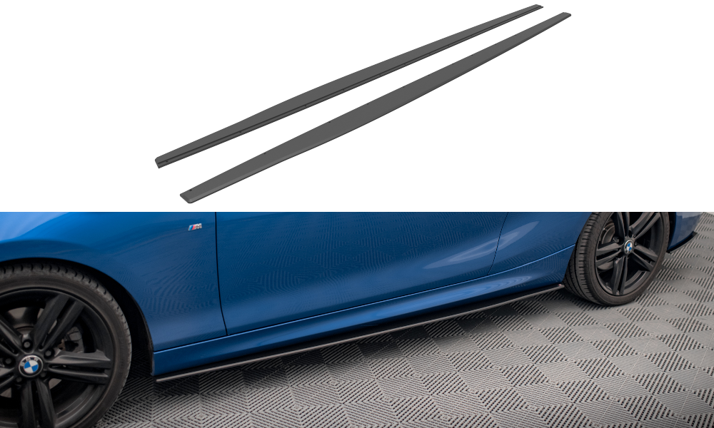 Street pro side skirts diffusers bmw 2 m-pack f22