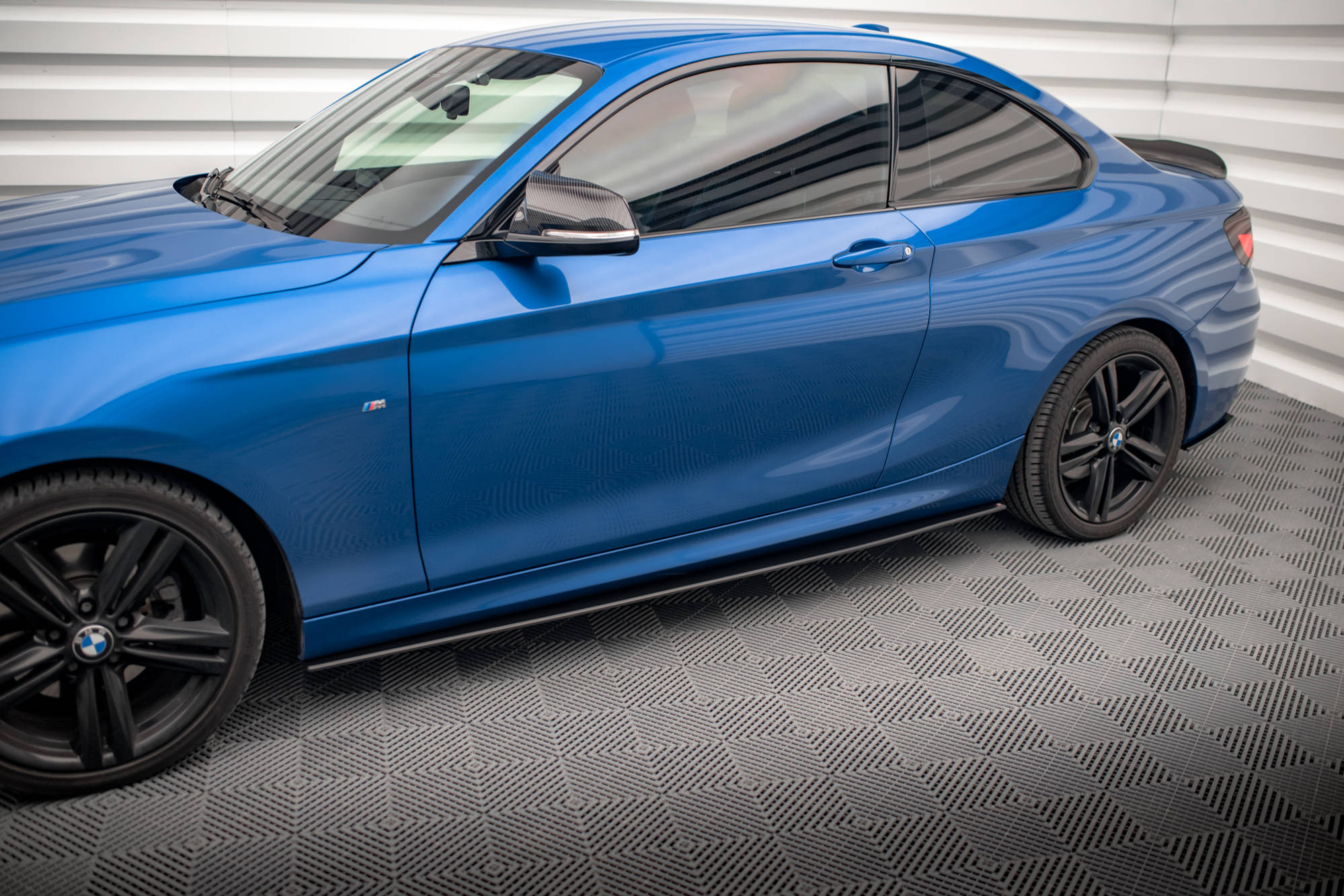 Street pro side skirts diffusers bmw 2 m-pack f22