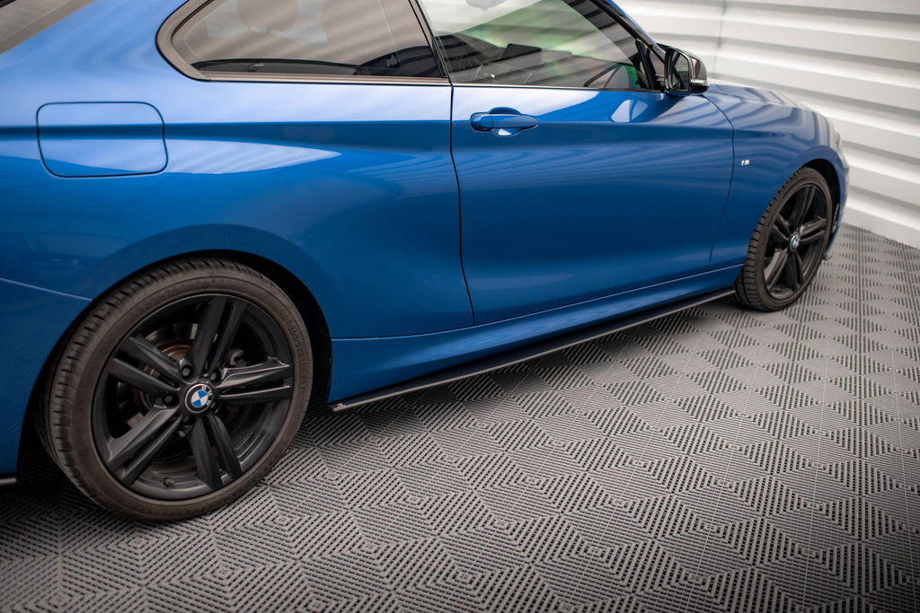 Street pro side skirts diffusers bmw 2 m-pack f22
