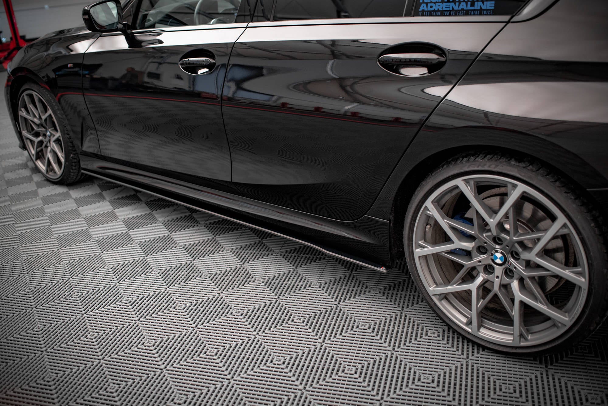 Street pro side skirts diffusers bmw 3 m-pack g20 / g21