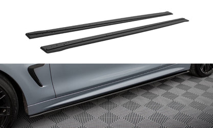 Street Pro Side Skirts Diffusers BMW 4 Coupe / Gran Coupe / Cabrio M-Pack F32 / F36 / F33