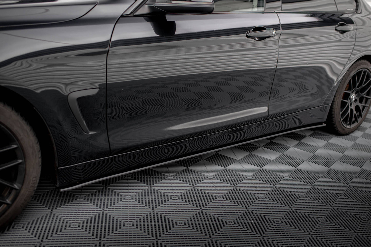 Street pro side skirts diffusers bmw 4 gran coupe f36