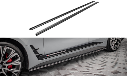 Street pro side skirts diffusers bmw 4 gran coupe m-pack g26