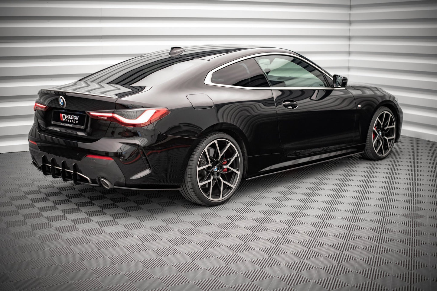 Street pro side skirts diffusers bmw 4 m-pack / m440i g22 / g23 / g22 facelift / g23 facelift