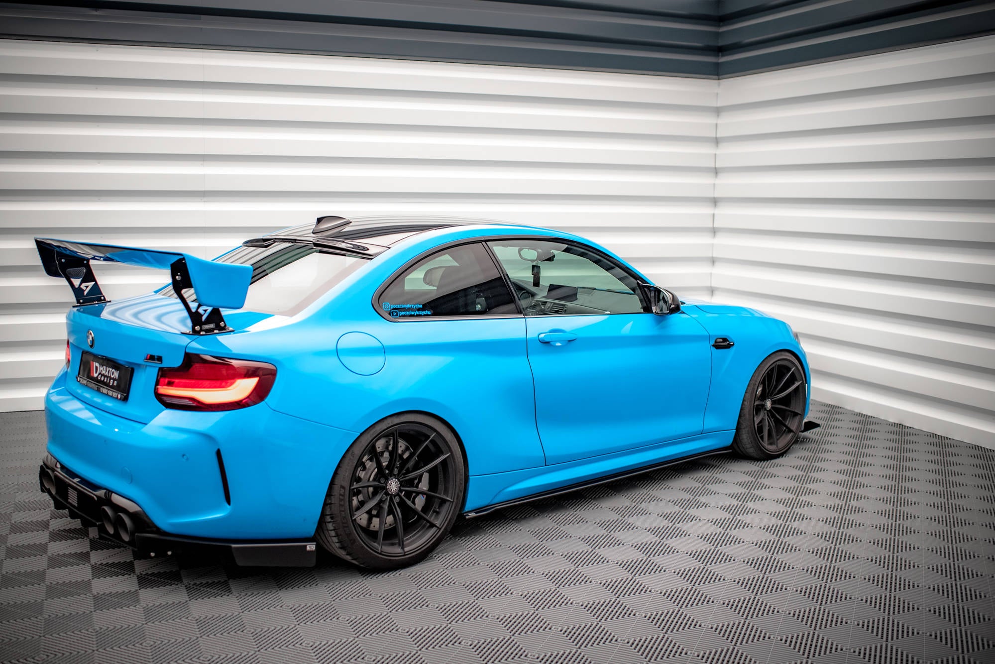 Street pro side skirts diffusers bmw m2 f87