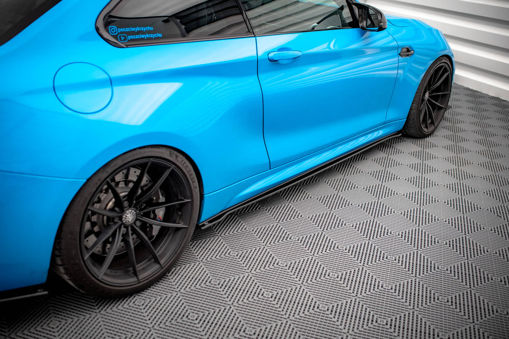 Street pro side skirts diffusers bmw m2 f87