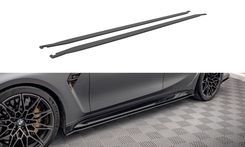 Street pro side skirts diffusers bmw m3 g80