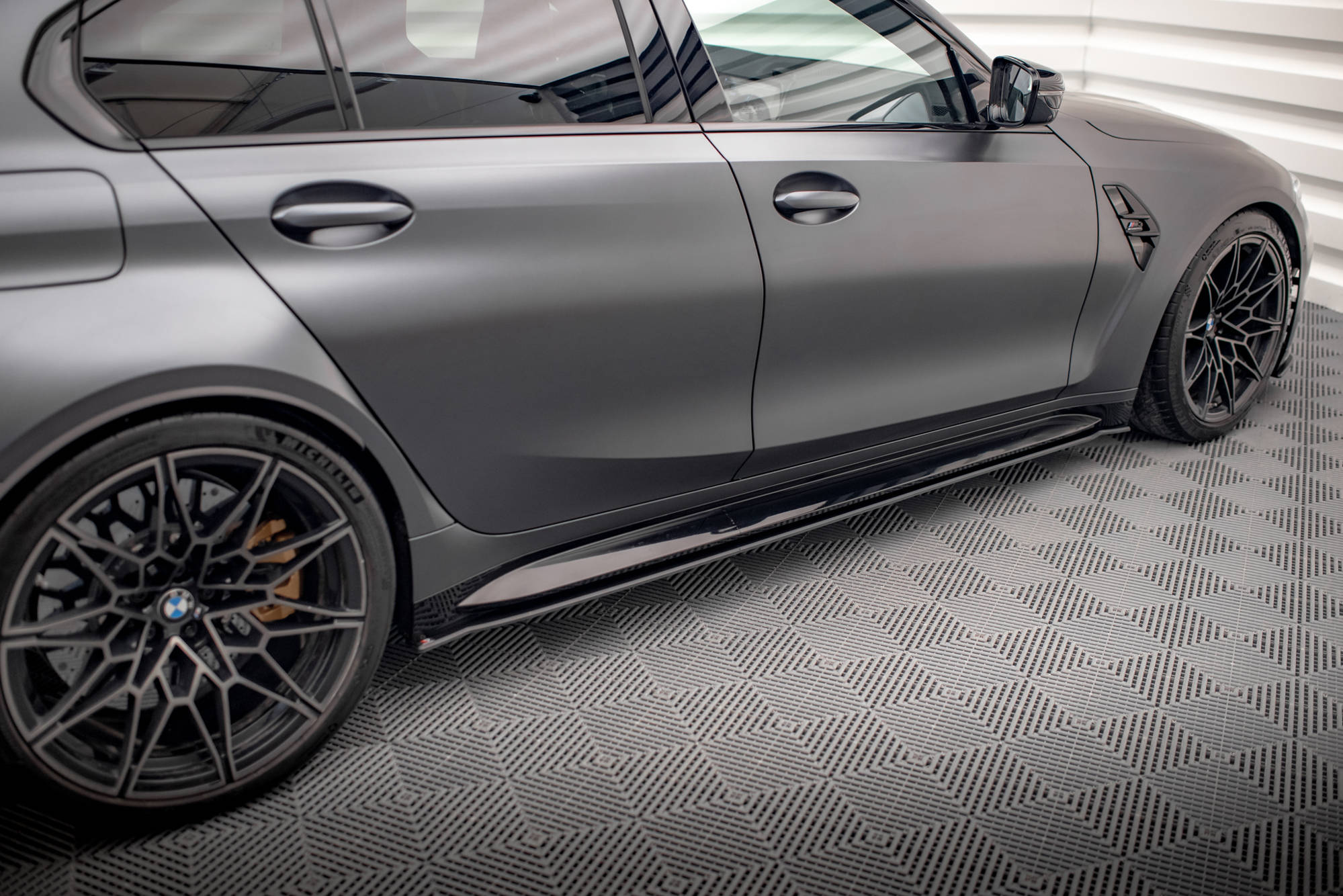 Street pro side skirts diffusers bmw m3 g80