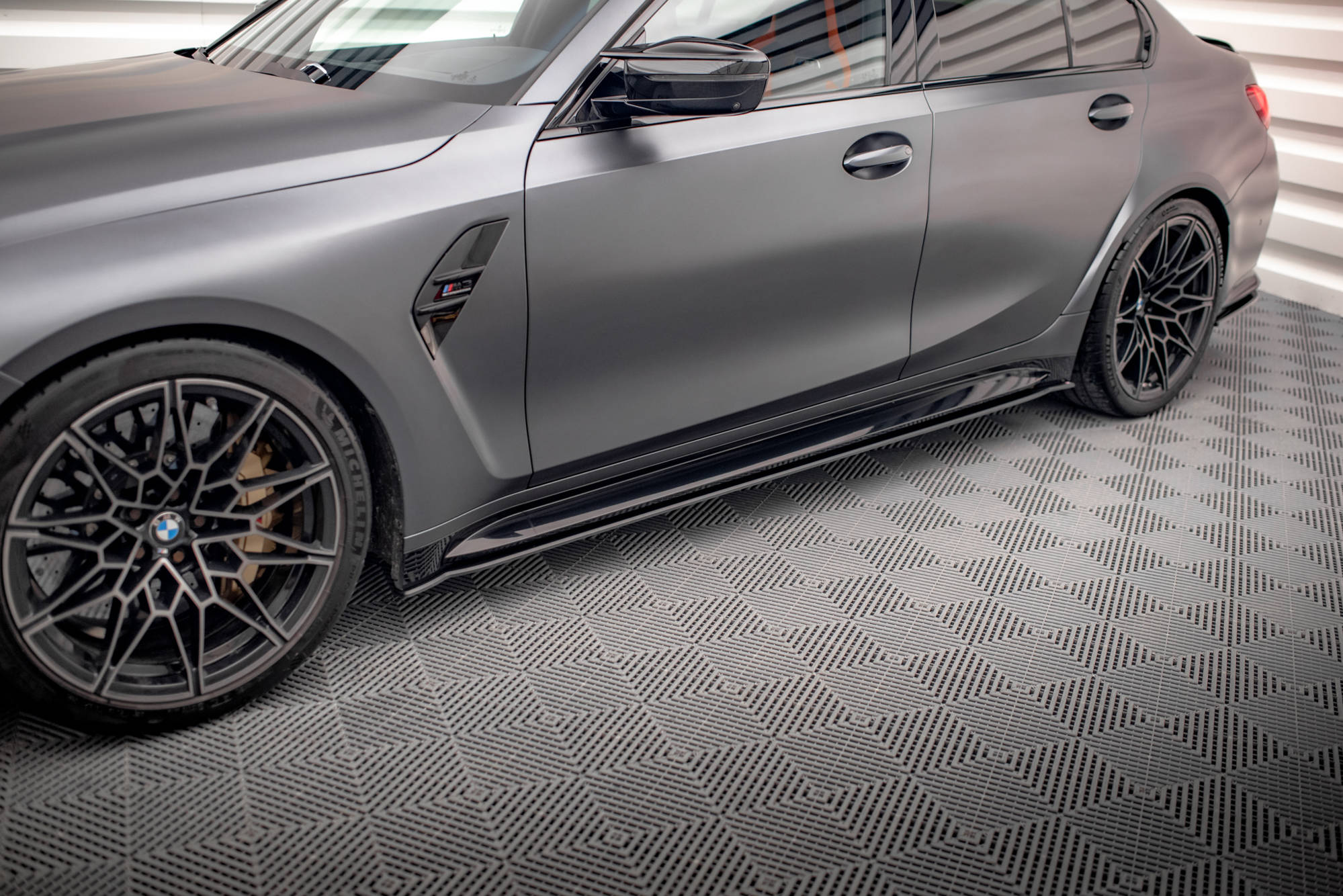 Street pro side skirts diffusers bmw m3 g80