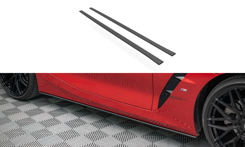 Street pro side skirts diffusers bmw z4 m-pack g29