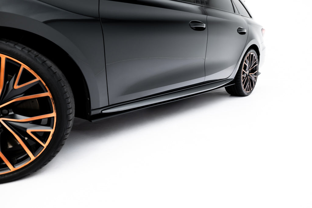 Street Pro -sivuhelmat diffuusorit Cupra Leon ST / Hatchback Aero mk1 / mk1 facelift