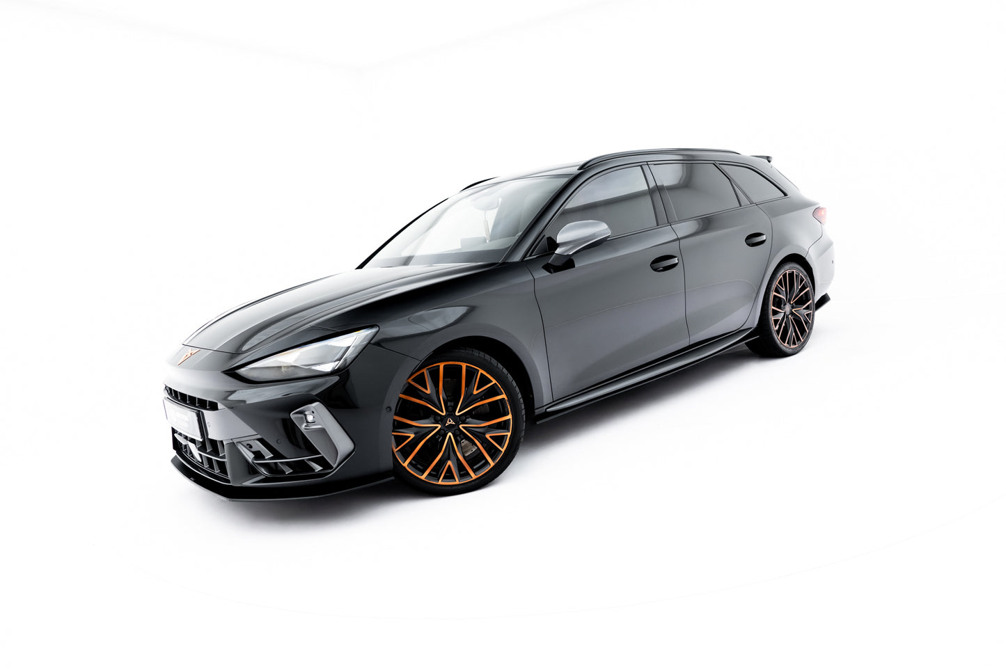 Street pro side skirts diffusers cupra leon st / hatchback aero mk1 / mk1 facelift