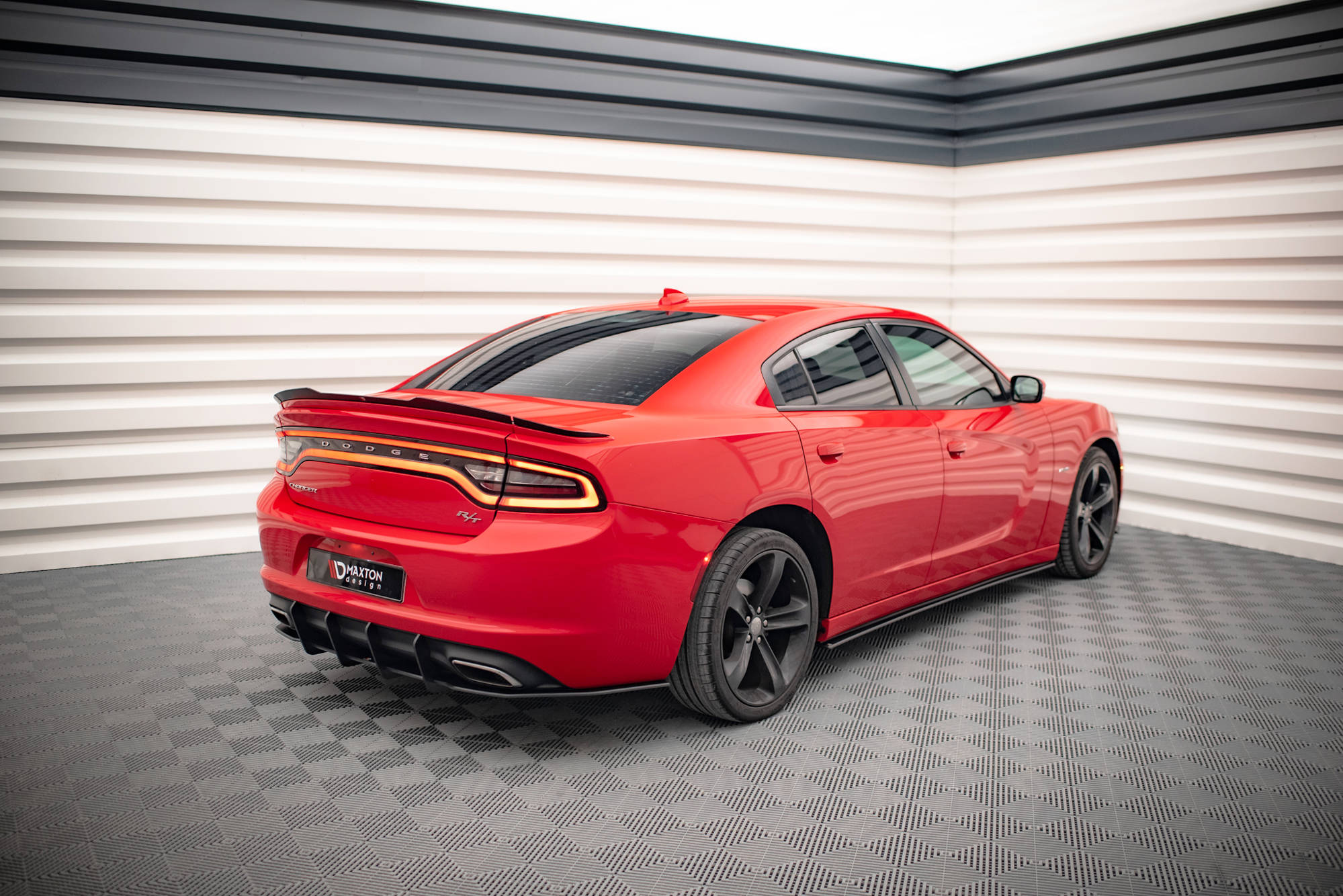 Street pro sideskjørt diffusere dodge lader rt mk7 ansiktsløftning