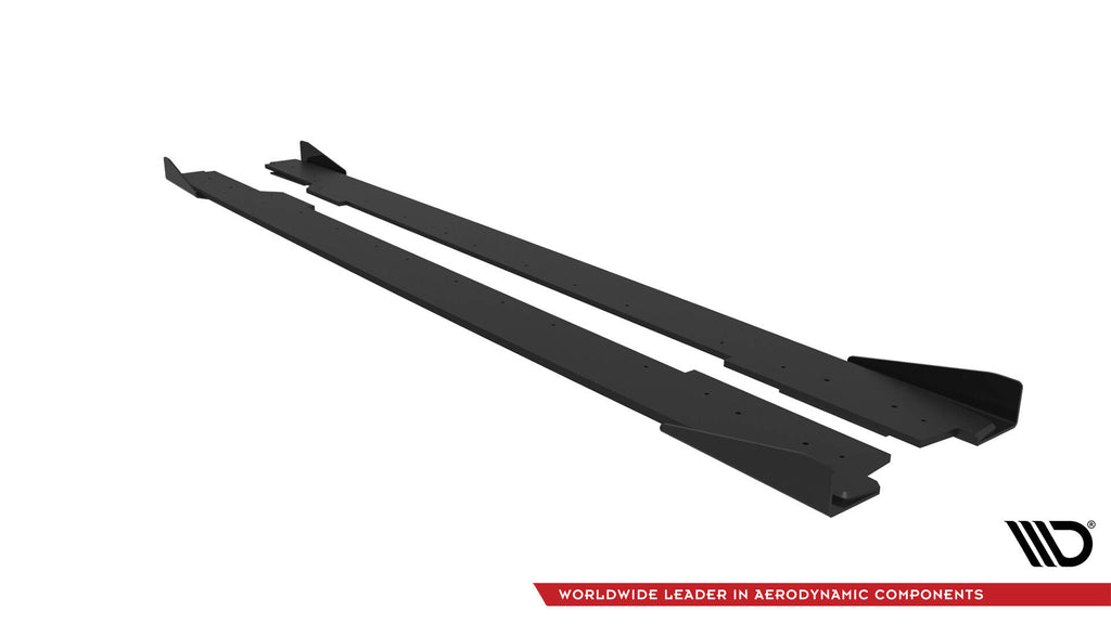 Street Pro Side -hameet Diffusers + Flaps Audi A5 / A5 S-Line / S5 Coupe / Cabrio 8T / 8T FaceLift