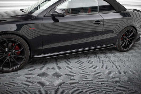 Street pro side skirts diffusers + flaps audi a5 / a5 s-line / s5 coupe / cabrio 8t / 8t facelift