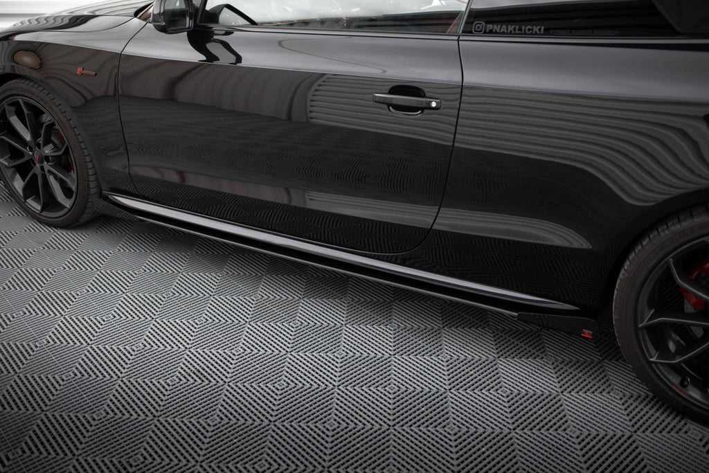 Street Pro Side -hameet Diffusers + Flaps Audi A5 / A5 S-Line / S5 Coupe / Cabrio 8T / 8T FaceLift