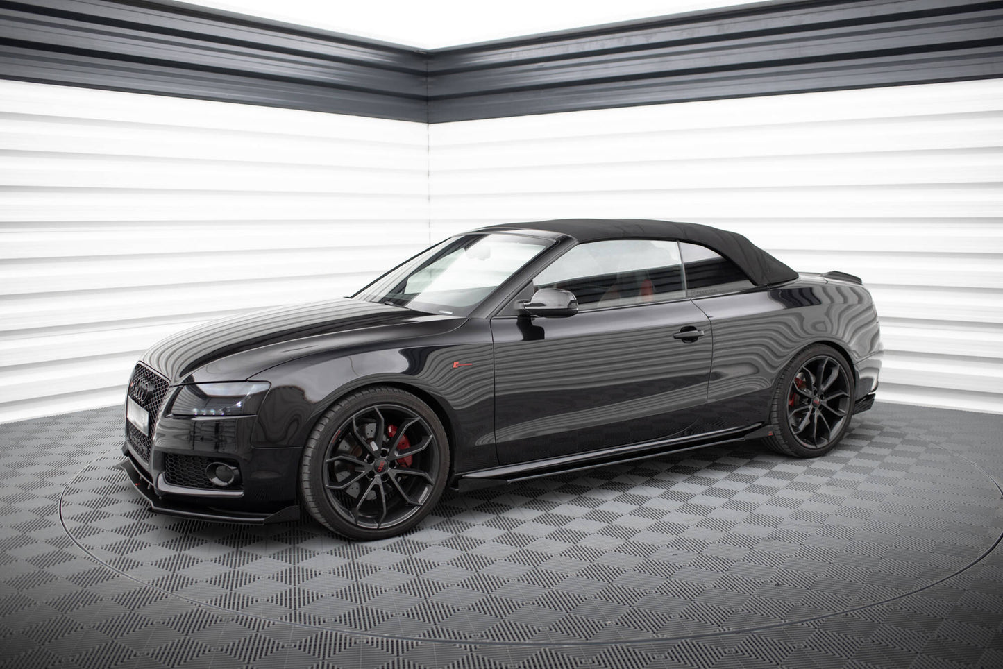 Street pro side skirts diffusers + flaps audi a5 / a5 s-line / s5 coupe / cabrio 8t / 8t facelift