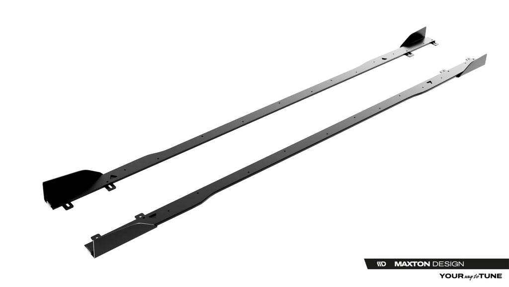 Street Pro sideskørter diffusorer + klapper Audi A5 S-Line / S5 Sedan / Avant B10