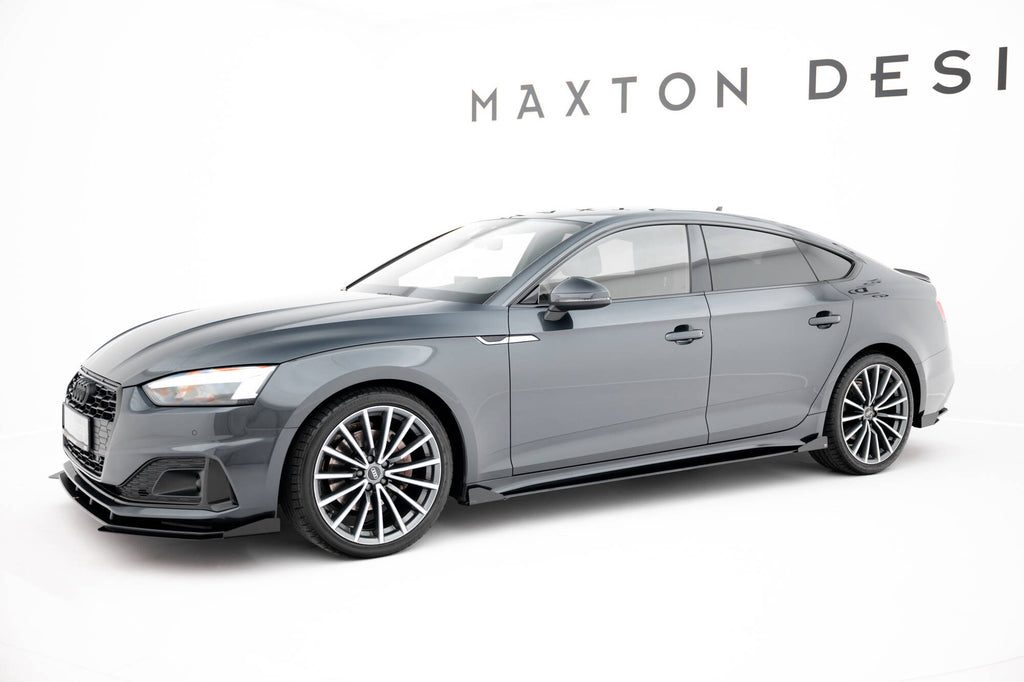 Street pro side skirts diffusers + flaps audi a5 sportback f5 facelift