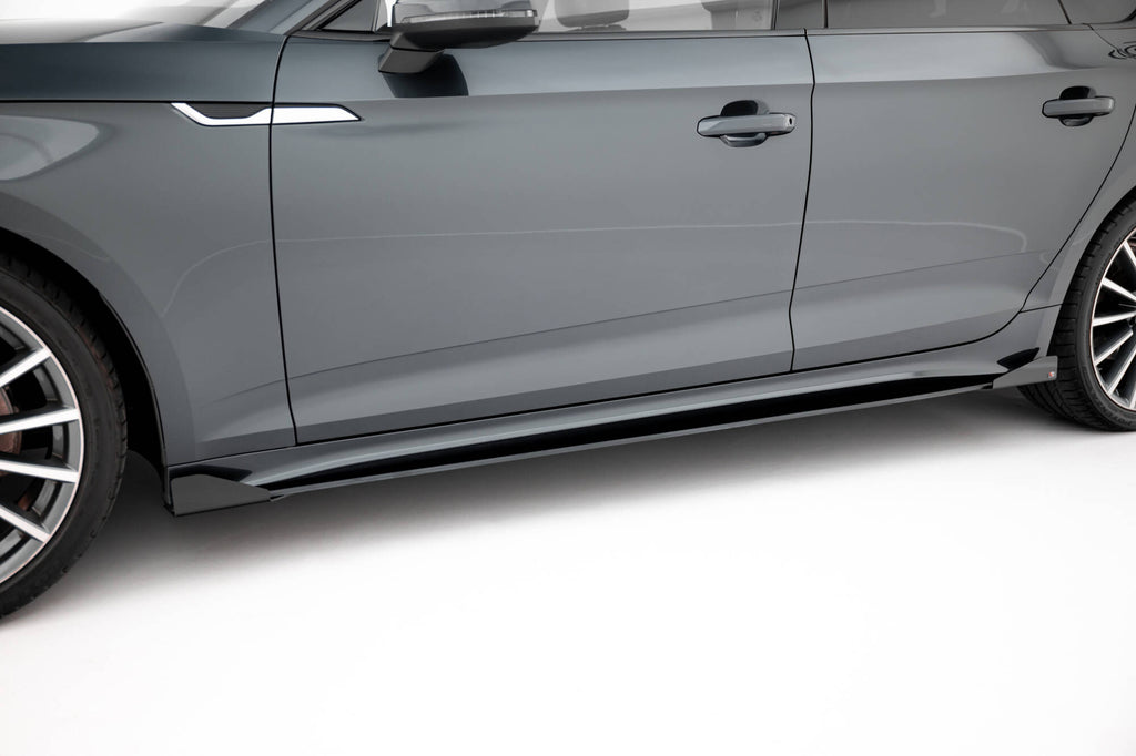 Street pro side skirts diffusers + flaps audi a5 sportback f5 facelift