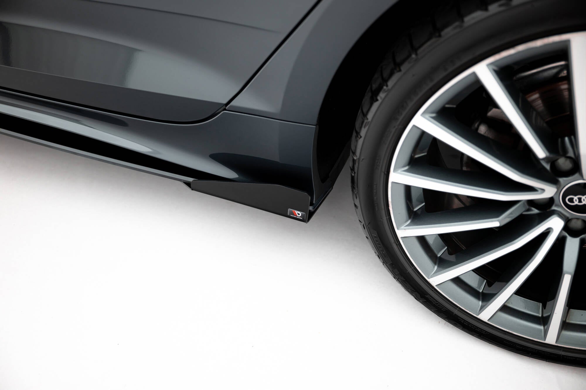 Street pro side skirts diffusers + flaps audi a5 sportback f5 facelift