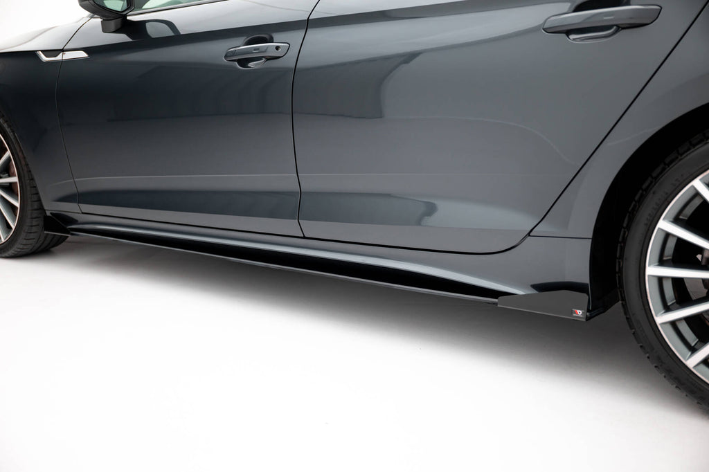 Street pro side skirts diffusers + flaps audi a5 sportback f5 facelift
