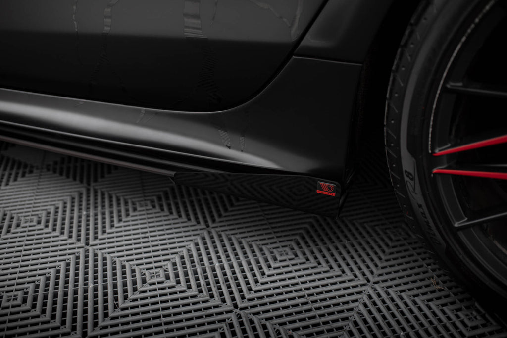 Street pro side skirts diffusers + flaps audi a7 rs7 look c7